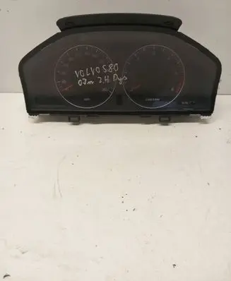 Volvo S80 Speedometer (instrument cluster) 36000411 31254535AA 69199660U