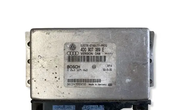 Audi A4 S4 B6 8E 8H ESP (stability system) control unit 4D0907389E