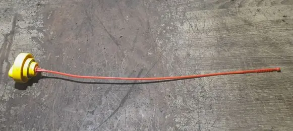 Oil level dip stick