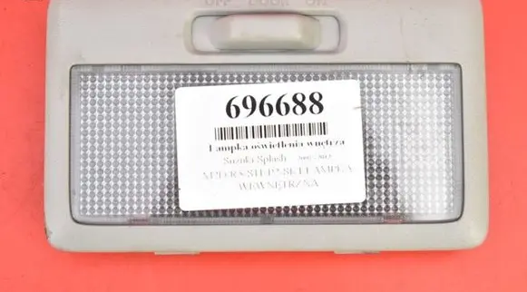 Suzuki Splash Boot/trunk interior light 