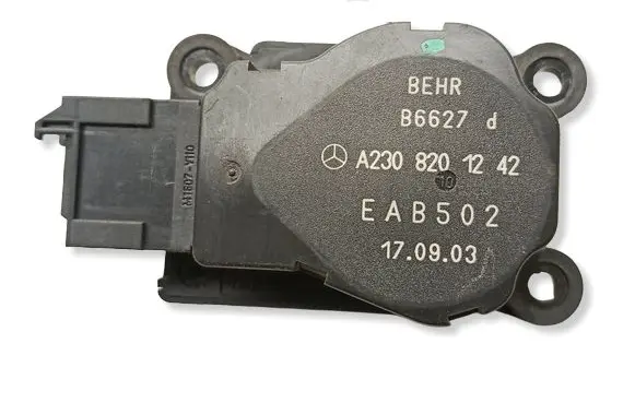 Mercedes-Benz CLK A209 C209 Air flap motor/actuator A2308201242 B6627 170903