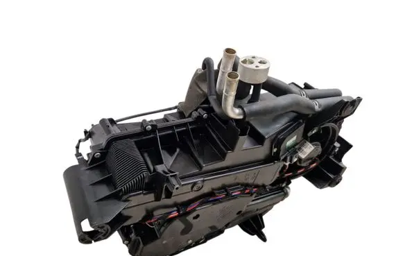 Interior heater climate box assembly