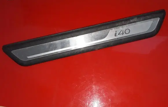 Hyundai i40 Front sill trim cover 858833Z100 A049100
