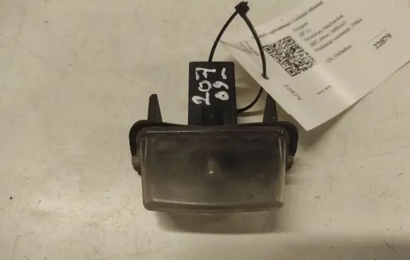 Peugeot 207 Number plate light 7190