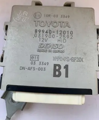 Toyota Auris E180 Other control units/modules 8994012010 0319002592