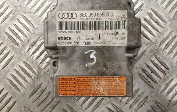 Audi A4 S4 B7 8E 8H Airbag control unit/module 8E0959655G