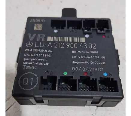Mercedes-Benz C W204 Door control unit/module A2128203626 A2129004302 A2129028101