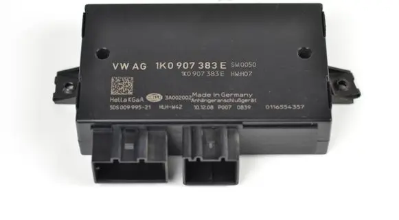 Volkswagen Golf V Tow bar trailer control unit/module 1K0907383E 5DS00999521