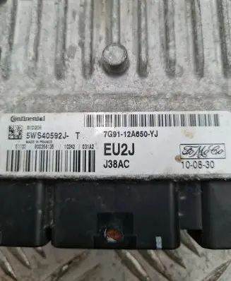 Ford Mondeo MK IV Engine control unit/module 7G9112A650YJ