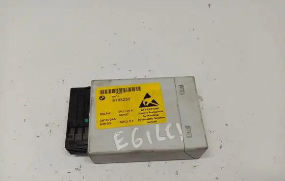 BMW 5 E60 E61 Central console control unit 61319183233 61319169521 61319113064