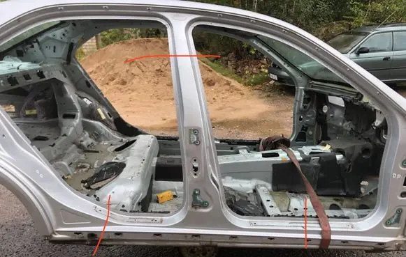 Mercedes-Benz E W212 Pillar (middle) 