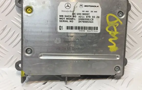 Mercedes-Benz E W211 Bluetooth control unit module A2118705526