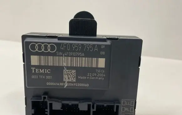 Audi A6 S6 C6 4F Door control unit/module 4F0959795A 4F0910795A 0033TFK0001