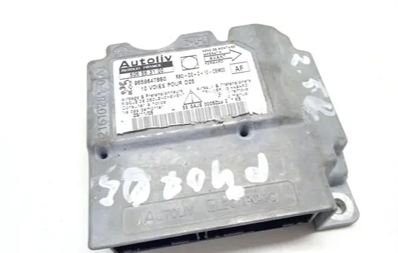 Peugeot 407 Airbag control unit/module 9659847880 606563100