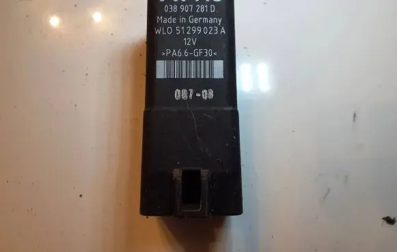Audi A3 S3 8P Glow plug pre-heat relay 038907281D 512999023A