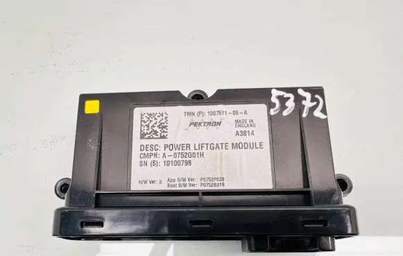 Tesla Model S Tailgate/trunk control unit/module 100751100A 10100798 A0752G01H