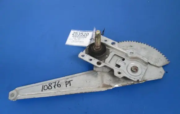 Mazda 323 Rear door window regulator with motor
