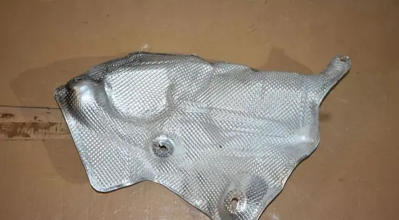 Porsche Cayenne (9Y0 9Y3) Exhaust heat shield 4M1825644H55