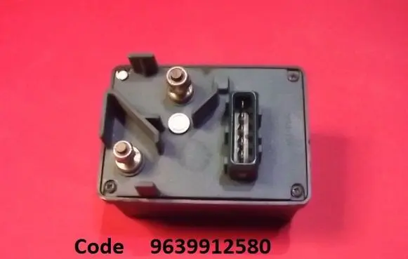 Peugeot 306 Glow plug pre-heat relay 9639912580