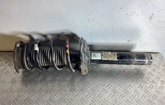 Front shock absorber with coil spring