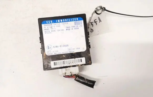 Toyota Corolla Verso E121 Immobilizer control unit/module 8978013010 89780-13010