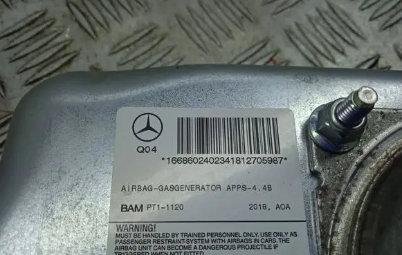Mercedes-Benz GLE (W166 - C292) Passenger airbag 1668602402