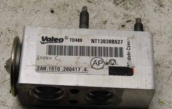 Citroen C3 Air conditioning (A/C) expansion valve NT13838B927