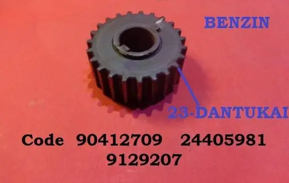 Opel Astra G Crankshaft gear 90412709 24405981 9129207
