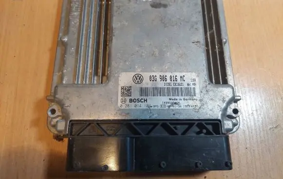 Skoda Superb B5 (3U) Engine control unit/module ECU 0281014104 03G906016MC EDC16U31