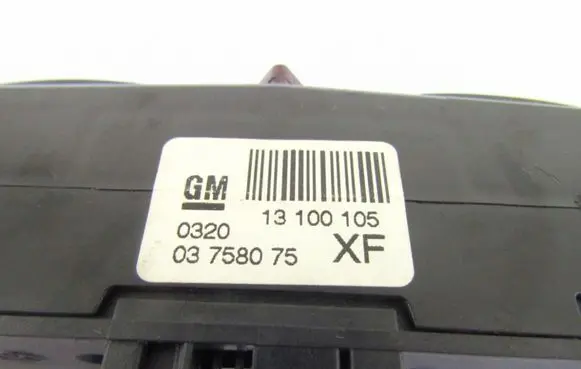 Opel Astra H Hazard light switch 13100105