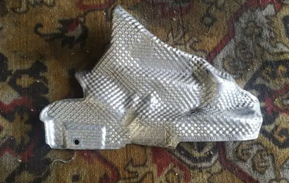 Porsche Macan (95B) Heat shield in engine bay 95B399300A