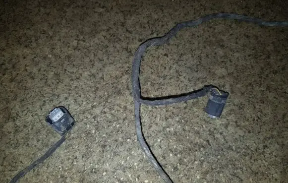 BMW 5 E60 E61 Parking sensor (PDC) wiring loom 6928361 6928362