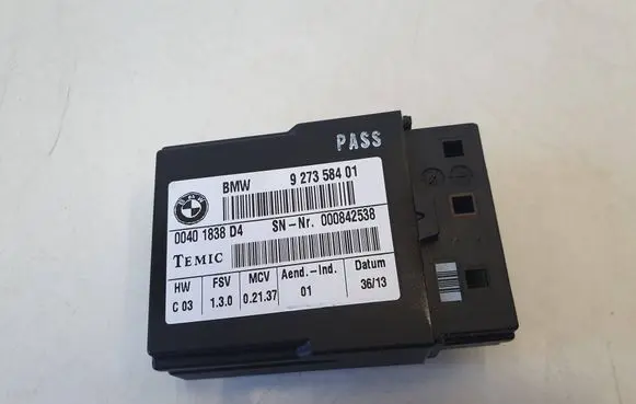 BMW 4 F32 F33 Other control units/modules 9273584 00401838 000842538