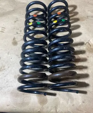 Rear coil spring