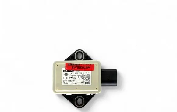 Audi A6 S6 C6 4F ESP acceleration yaw rate sensor 4F0907637A 0265005776