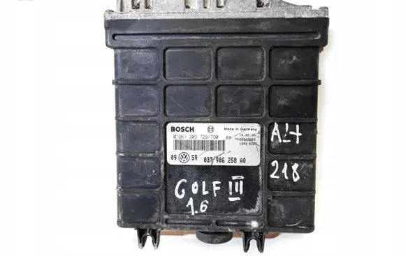 Volkswagen Golf III Engine control unit/module 037906258AQ