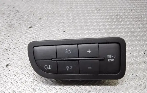 Headlight level height control switch
