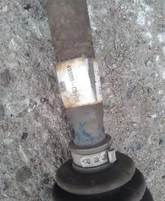 Front driveshaft