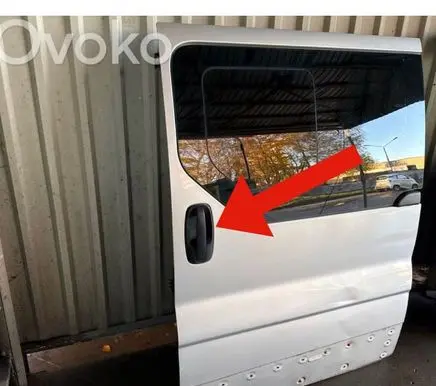 Opel Vivaro Sliding door exterior handle 8200170625 91168526 91168525