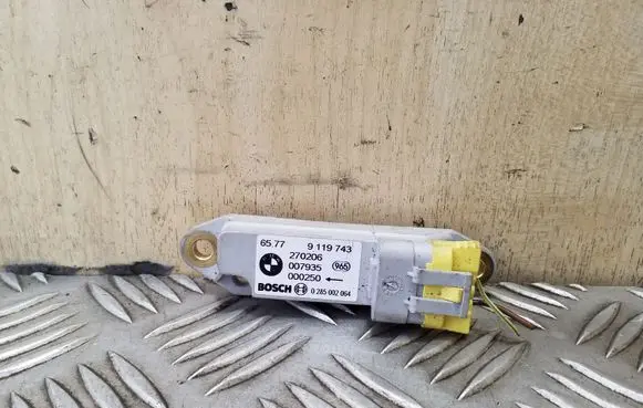 BMW X5 E53 Airbag deployment crash/impact sensor 65779119743 9119743 0285002064