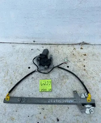 Mazda 323 F Front door window regulator with motor 114018