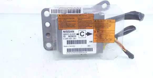 Nissan Almera Tino Airbag control unit/module 988204U400 0285001361