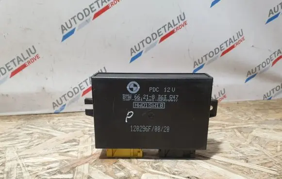 BMW 5 E39 Parking PDC control unit/module 8363547 66218363547