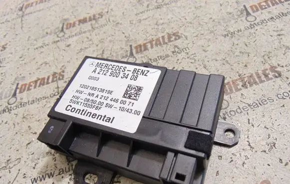 Mercedes-Benz E W212 Fuel injection pump control unit/module A2129003408