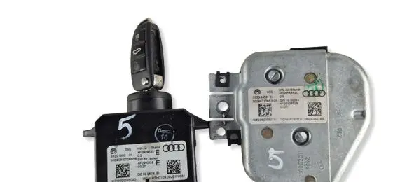 Audi A6 S6 C6 4F Engine ECU kit and lock set 4F0910852B 4F0905852D 4F0909135