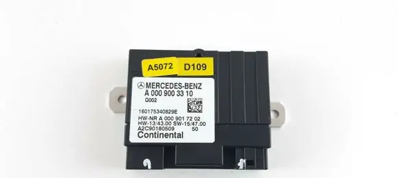 Mercedes-Benz C W205 Fuel injection pump control unit/module A0009003310 A0009017202 A2C90180509