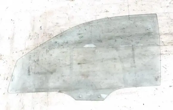 Mazda 626 Front door window glass four-door