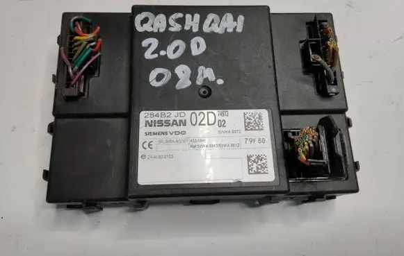 Nissan Qashqai Comfort/convenience module 284B2JD02D 5WK49372