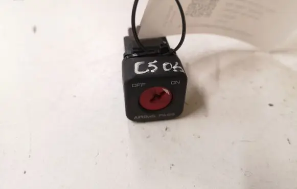 Citroen C5 Passenger airbag on/off switch 96373645XT