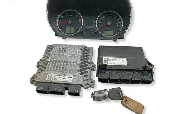Ford Fiesta Engine control unit/module 3S6112A650LB 5WS40140DT 4S6F10849JA